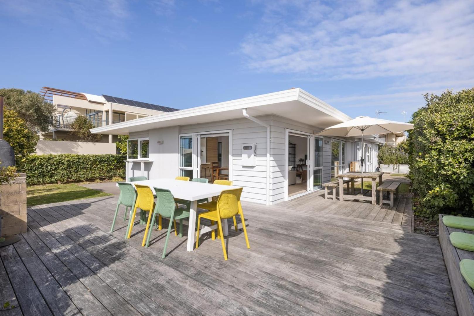 Seaside Beach Retreat - Outdoor Living Villa Mount Maunganui Kültér fotó