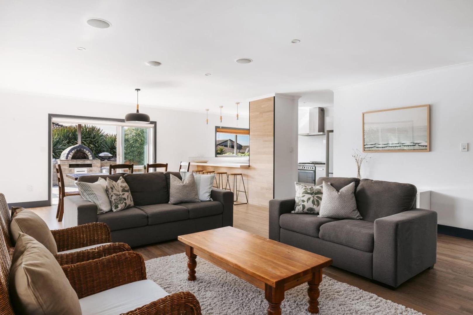 Seaside Beach Retreat - Outdoor Living Villa Mount Maunganui Kültér fotó